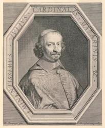 Portret van Kardinaal Mazarin