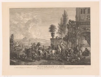 Terugkerend jachtgezelschap