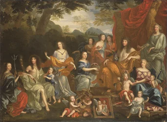 De familie van Lodewijk XIV