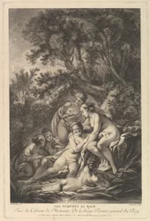 Les Nimphes au Bain, 18e eeuw