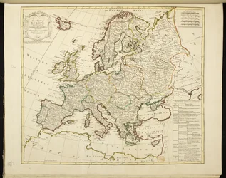 Kaart van Europa