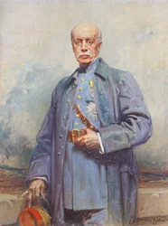 Portret van de Franse maarschalk Fayolle Emilel