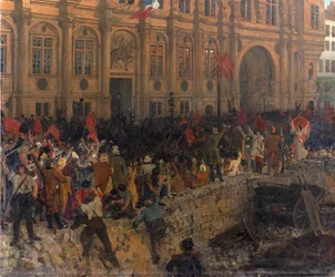 Proclamatie van de Republiek op 24 februari 1848, ca. 1902