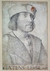 Portret van Philippe de la Platiere (1465-1499), baljuw en kapitein van Nantes bijgenaamd 