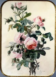 De rozen. Schilderij van Jean Pierre Lays (1825-1887) Privécollectie.