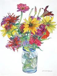 East Boothbay, 2010 (aquarel en inkt op papier)