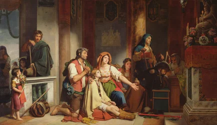Het Gebed tot de Madonna, 1831