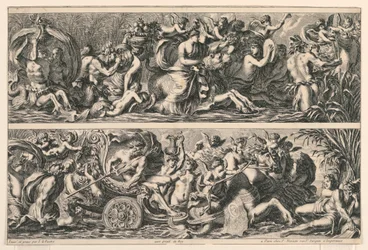 Twee friesjes, uit "Frises Feuillages et Autres Ornemens"