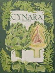 Cynara (artisjok) (acryl)