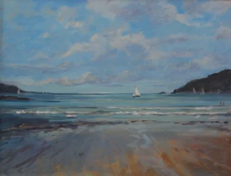 Northsands Salcombe, zeilen, 2016