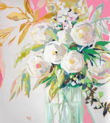 Lente-soirée met bloemen