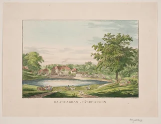 Rådvad dam in Dyrehaven