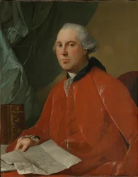 Deens:  Portræt af Lauritz Christian Steen Portret van Lauritz Christian Steen