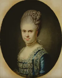 Portret van Dorothea Maria Lienau, 1772
