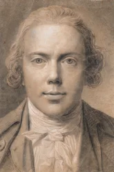 Zelfportret, borstbeeld en face