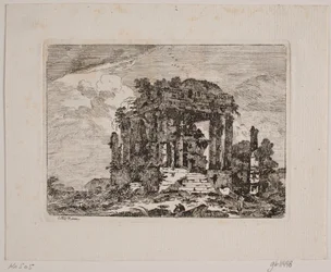 Ruïnes van een mausoleum