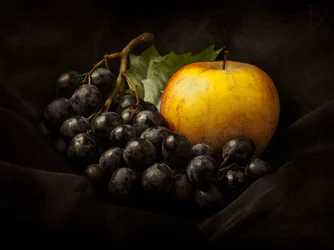 Druiven en Gouden Appel