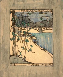 Frontispice voor "Het Boek der Bruggen", c.1911