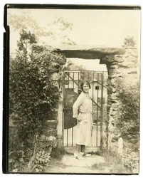 Mevrouw Ernest Thompson Seton van Greenwich Conn, Nationale President van de League of American Pen Women die op 18 juni vertrekt met een veldexpeditie om de bovenloop van de Amazone te verkennen
