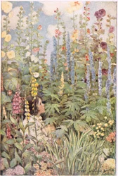 Een kind in wilde bloemen, uit 