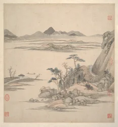 Landschappen in de stijl van oude meesters