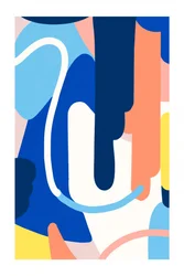 Levendige abstracte rondingen