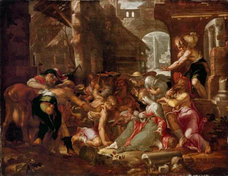 De aanbidding van de herders, ca. 1606
