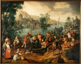 De Vlucht naar Egypte, 1563