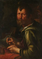 De evangelist Sint Lucas