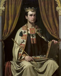 Portret van Alfonso X (1221-1284), Koning van Castilië