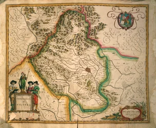 Provincie Vicenza uit Theatrum civitatum et admirandorum Italiae