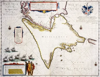 Tabula Magellanica: kaart van de Straat van Magellaan