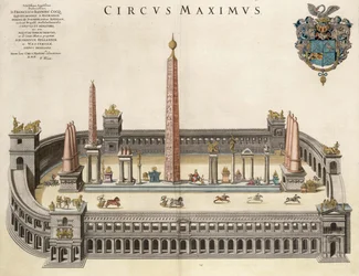 Het Circus Maximus uit de Atlas Van Loon
