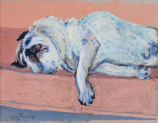 Slapende Mopshond Twee, 2000