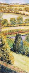 Suffolk Landschap, uitzicht vanuit het voorraam, 2000