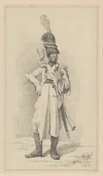 Sappeur in het Napoleontische leger