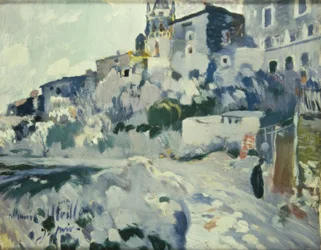 Aan Utrillo gewijd schilderij
