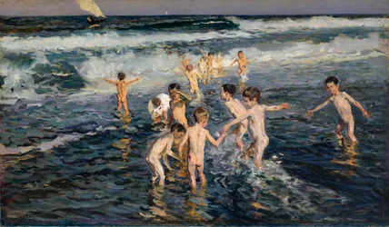Kinderen baden