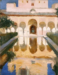 Zaal van de Ambassadeurs, Alhambra, Granada