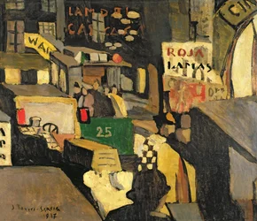 Straatscène in Barcelona