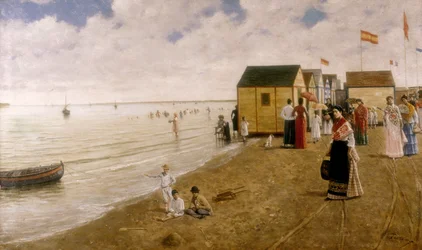 Het strand van Sanlucar de Barrameda