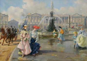 Place de la Concorde, c.1872