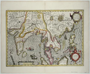 Het Indiase subcontinent naar de Filippijnen via de noordelijke delen van de Indonesische archipel en het Maleisische schiereiland