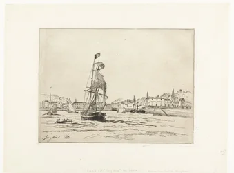 De haven van Honfleur