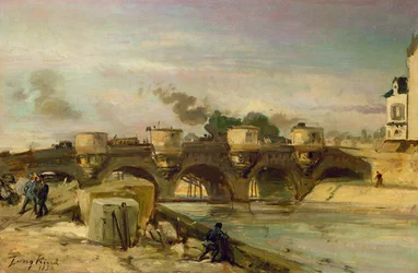 Brand op de Pont Neuf, 1853