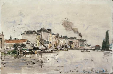 Het kanaal in Brussel