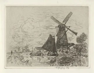 Molens bij Rotterdam