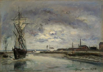 De haven van Honfleur