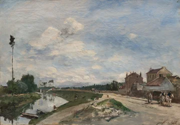 De Seine bij Bas-Meudon, 1865