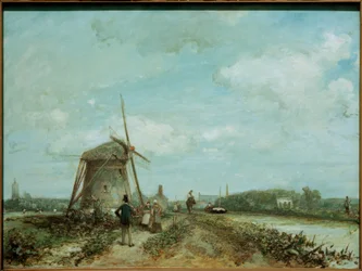 Trekpad bij Den Haag